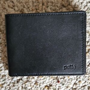 Black Leather Wallet